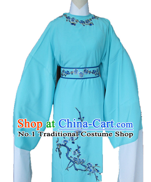 Chinese Opera Costumes Long Sleeve Dance Costume Dance Supply Dance Apparel Theatrical Costumes Complete Set for Men