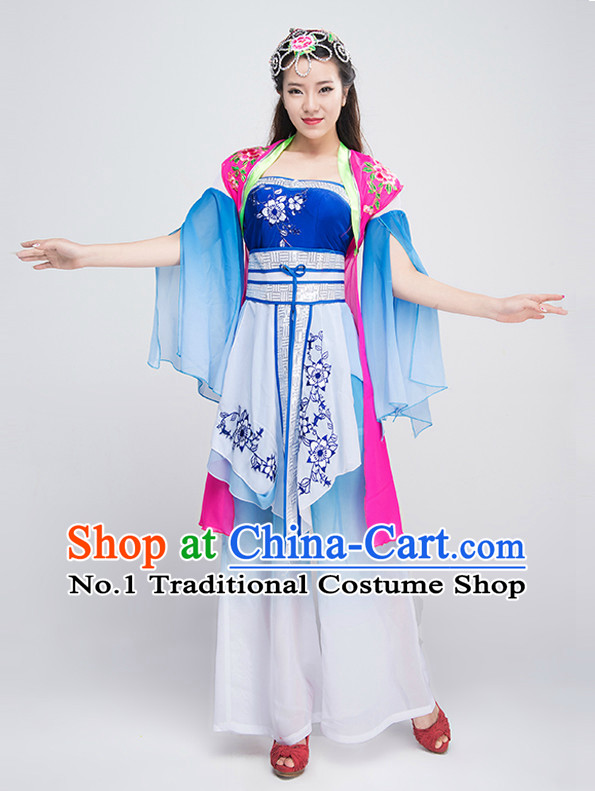 Traditional Chinese Ethnic Suit Complete Set for Women