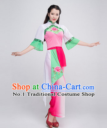 Chinese Classical Girls Dancewear Dance Costumes for Competition