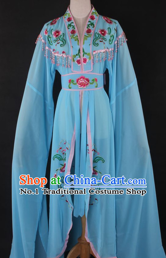 Chinese Culture Chinese Opera Costumes Chinese Cantonese Opera Beijing Opera Costumes Hua Tan Long Sleeve Costumes for Women