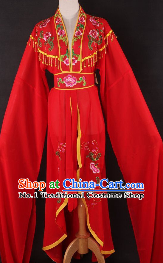 Chinese Culture Chinese Opera Costumes Chinese Cantonese Opera Beijing Opera Costumes Hua Tan Long Sleeves Costumes for Women