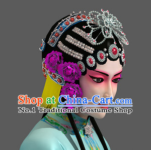 Professional Chinese Opera Hair Accessories Set