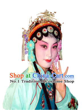 Professional Chinese Opera Hua Tan Hair Accessories Set