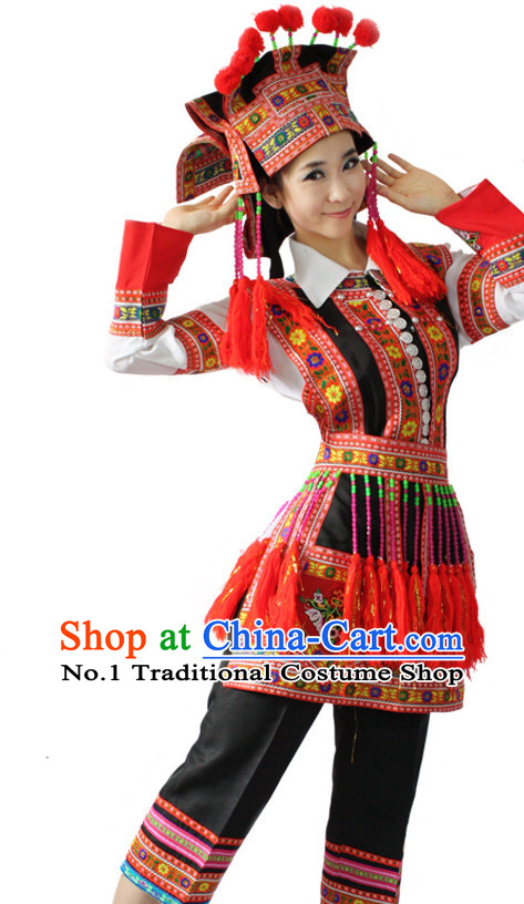 Asian Fashion China Dance Apparel Dance Stores Dance Supply Discount Chinese Dai Minority Dance Costumes for Women