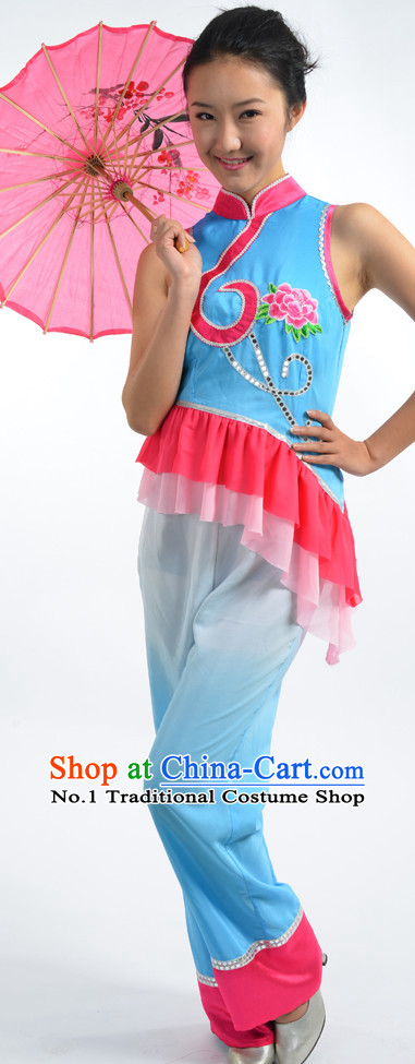 Asian Fashion China Dance Apparel Dance Stores Dance Supply Discount Chinese Han Minority Dance Costumes for Women
