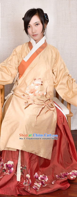 Chinese Traditional Hanfu Plus Size Dresses