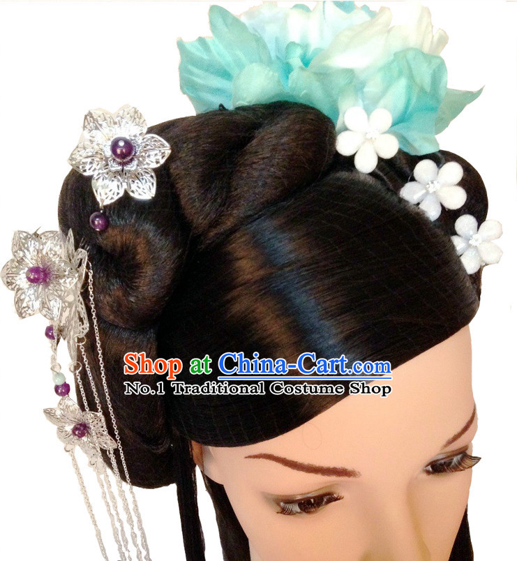 Chinese costumes sexy hanfu ancient princess clothing hair accessories