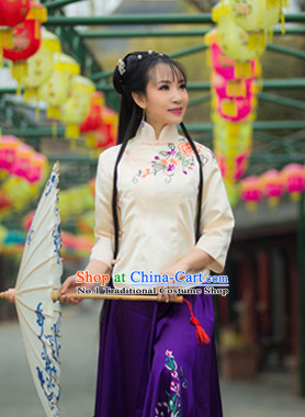 Chinese Minguo Time Female Clothes