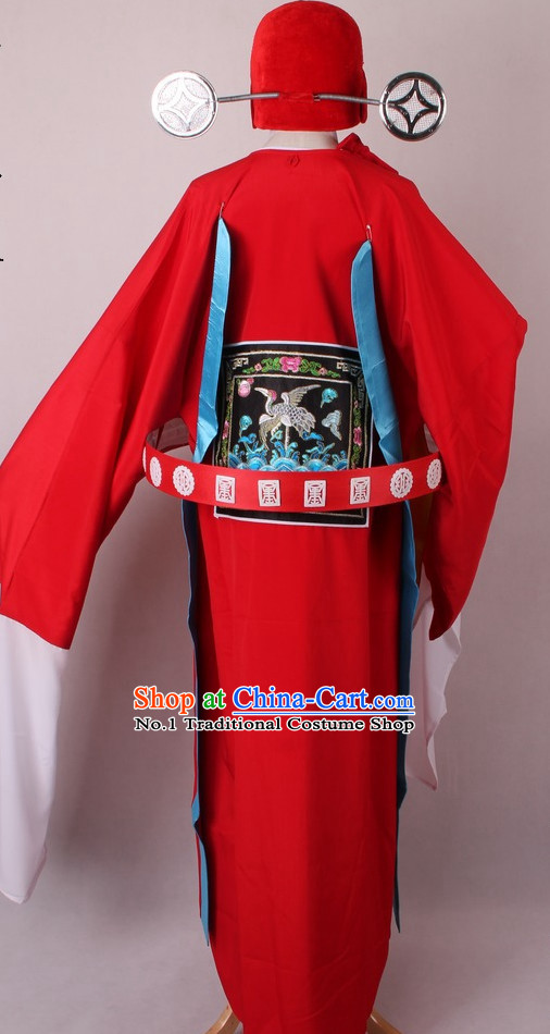 Chinese Beijing Opera Clown Clowns Costumes