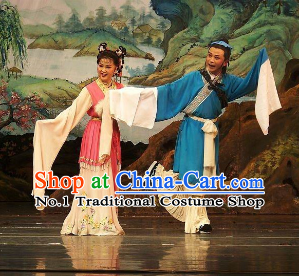 Chinese Goddess Marriage Husband and Wife Costumes 2 Complete Sets