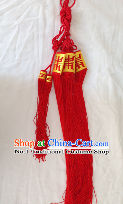 Chinese Handmade Beijing Opera Long Robe Belt