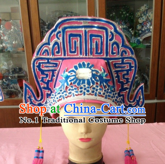 Chinese Handmade Beijing Opera Xiao Sheng Hat