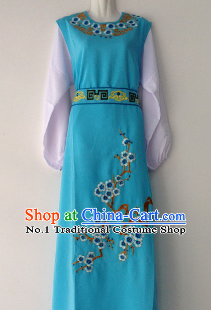 Chinese Opera Plum Blossom Embroidered Dresses