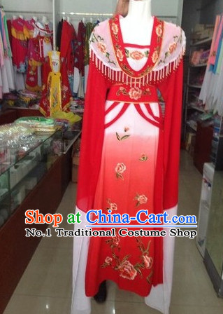 Long Sleeve Chinese Opera Hua Dan Costumes