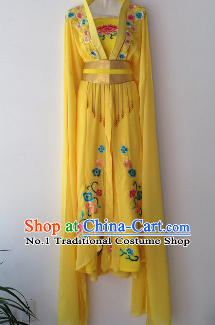 Long Sleeve Hua Dan Classical Dance Costume for Women
