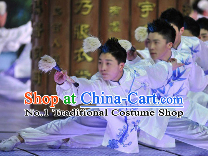 Asian Fashion Chinese Folk Performance Costumes for Kids