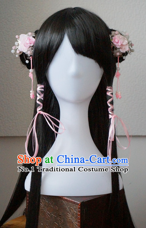 China Shopping online Traditional Chinese Costumes Black Wigs