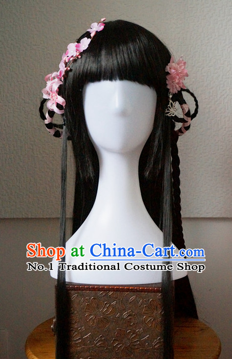 China Shopping online Traditional Chinese Fairy Costumes Black Wigs and Hair Pieces