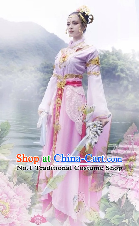 Top Chinese Empress Halloween Costumes and Accessories Complete Set