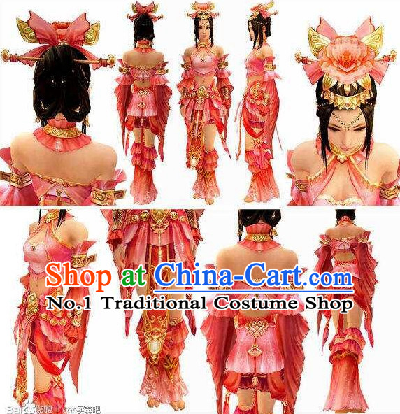 Chinese Handmade Cosplay Accessories and Wigs