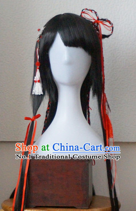 Chinese Ancient Style Noblewomen Wigs and Hair Accessories