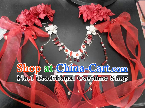 Chinese Traditional Handmade Flower Hair Accessories