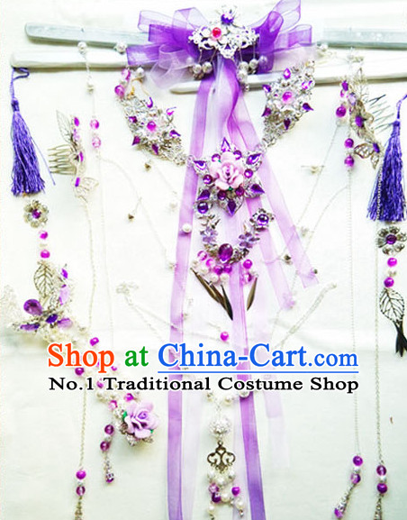 Chinese traditional hair accessories headwear head pieces headpiece accessory empress emperor princess