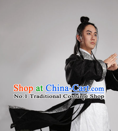 Chinese Ancient Han Garment Complete Set for Men
