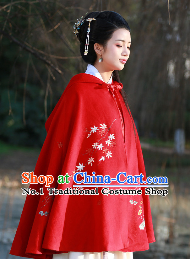 Chinese Ancient Mantle Cape for Women