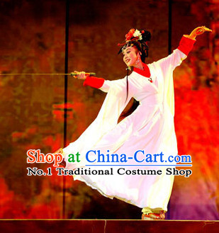 Asian Chinese Traditional Dress Theatrical Costumes Ancient Chinese Clothing Opera Sword Dance Costumes for Women