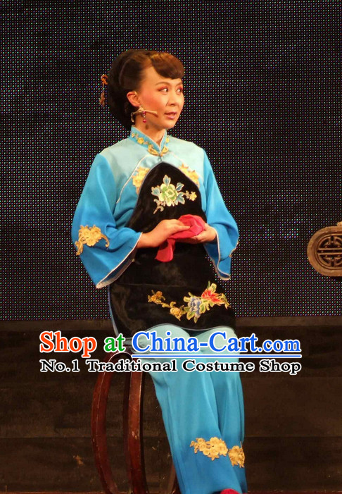 Chinese Traditional Dresses Theatrical Costumes Ancient Chinese Clothing Waiter Costumes