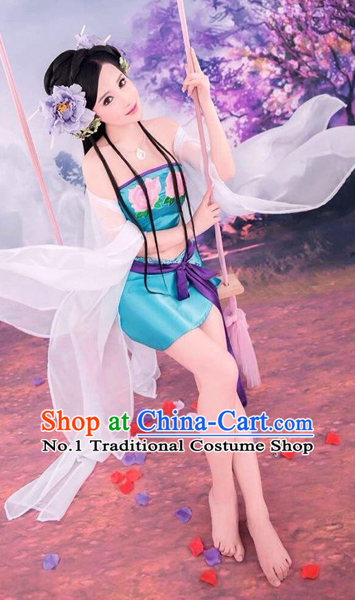 Chinese Traditional Fairy Costumes Oriental Clothing for Women
