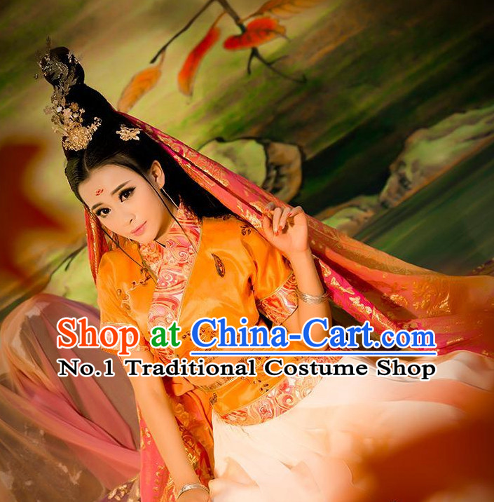 Chinese TV drama costumes long robe series oriental clothing ancient Chinese costumes traditional Chinese dress attire outfits Hanfu han fu