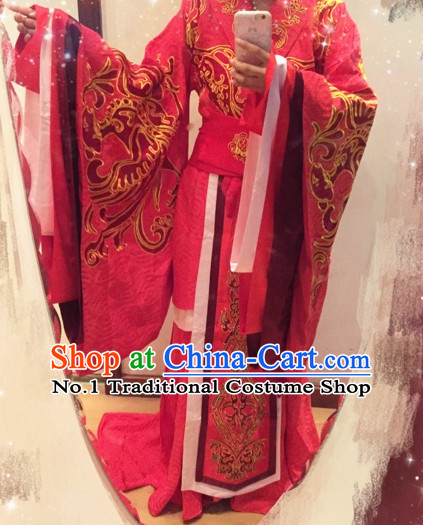 Chinese Traditional Wedding Dress Complete Set for Brides