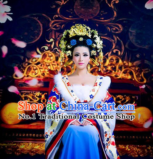 Chinese TV drama costumes long robe series oriental clothing ancient Chinese costumes traditional Chinese dress attire outfits Hanfu han fu