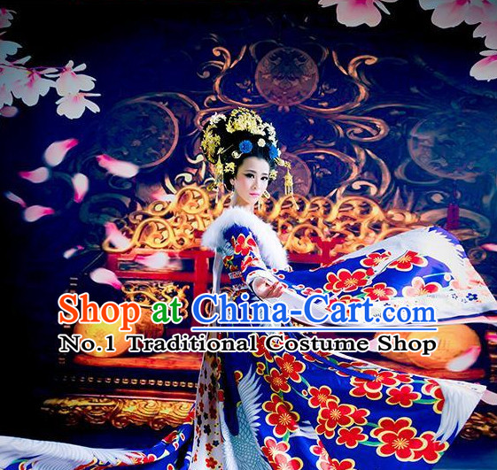 Chinese TV drama costumes long robe series oriental clothing ancient Chinese costumes traditional Chinese dress attire outfits Hanfu han fu