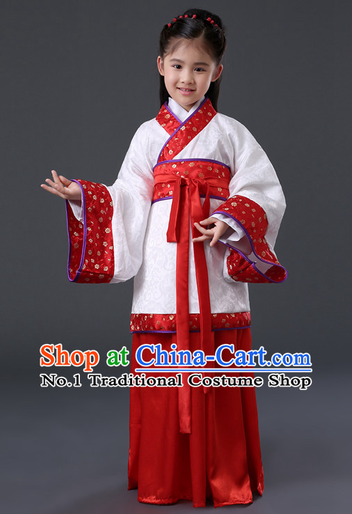 Chinese Hanfu Asian Fashion Japanese Fashion Plus Size Dresses Traditional Clothing Asian Empress Hanfu Clothing for Kids