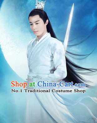 Traditional Chinese Handmade Coronet Hair Accessories for Men
