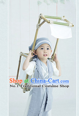 Traditional Chinese Ning Caichen Costumes for Kids Boys