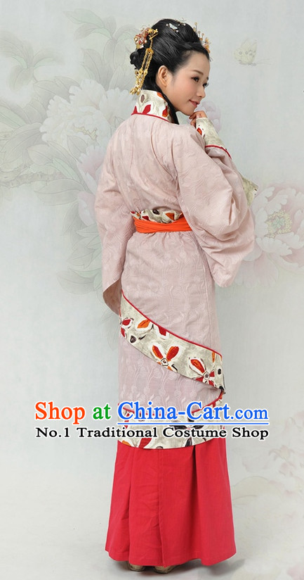 Chinese ancient costumes hanfu han fu traditional dress folk dress oriental clothing ruqun classical costumes for women men boys girls