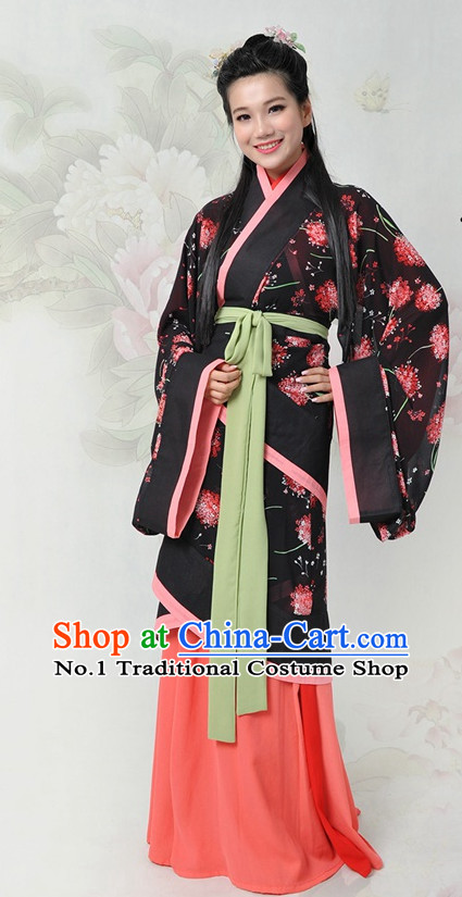 Chinese Hanfu China Shopping Asian Fashion Plus Size Clothing Clothes online Oriental Dresses Ancient Costumes and Hair Accessories Complete Set