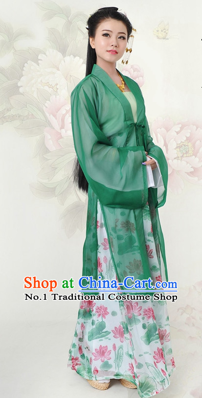 Chinese Hanfu China Shopping Asian Fashion Plus Size Clothing Clothes online Oriental Dresses Ancient Costumes and Hair Accessories Complete Set