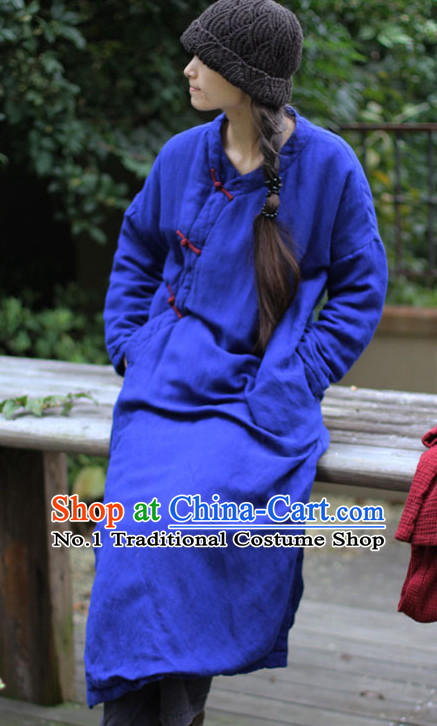 Chinese Traditional Mandarin Long Robe or Women