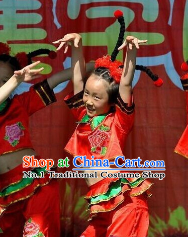 Chinese New Year Dance Costumes for Kids