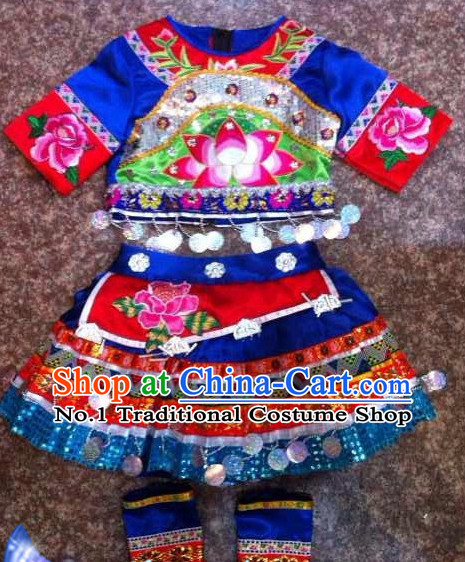 Traditional Chinese Dance Costumes for Kids