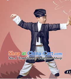 Traditional Chinese Taoist Uniform Complete Set for Kids