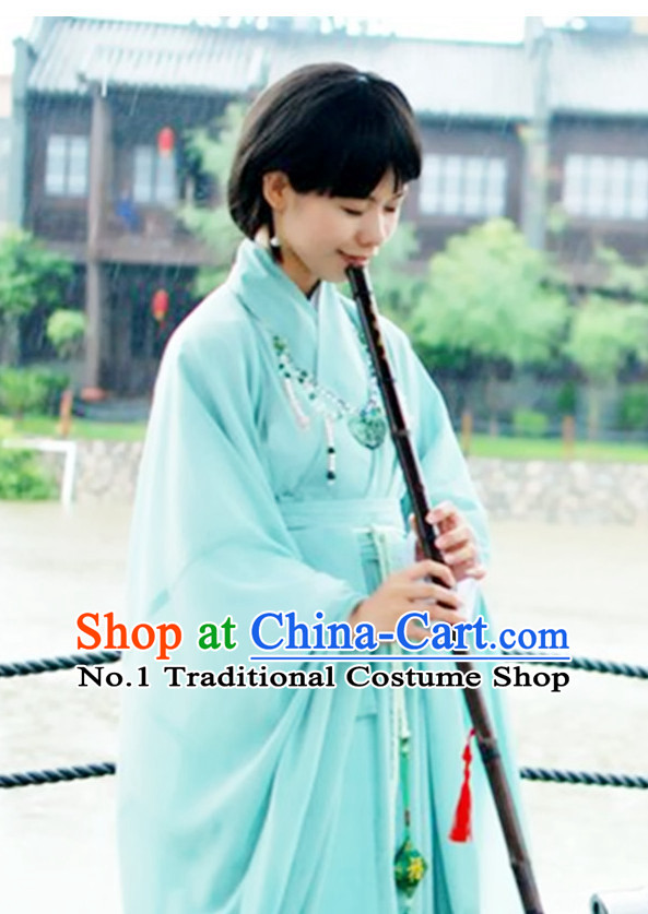 Ancient Chinese Hanfu Clothes Complete Set for Girls
