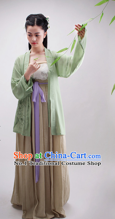 Ancient Chinese Clothing and Skirt Complete Set for Women