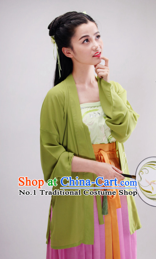Ancient Chinese Oriental Dress Complete Set for Women
