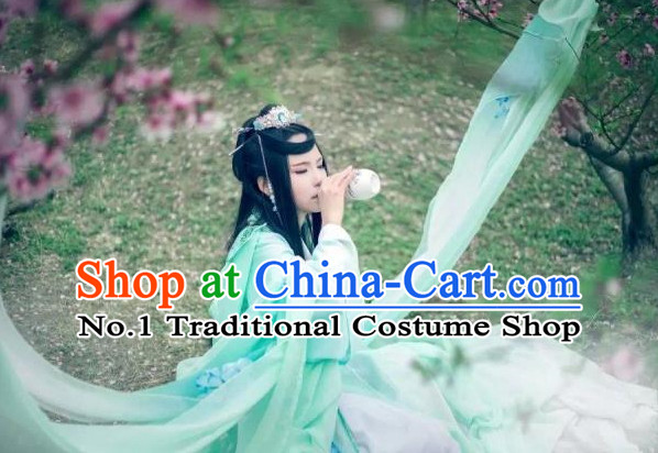 Chinese hanfu ancient costumes traditional dress